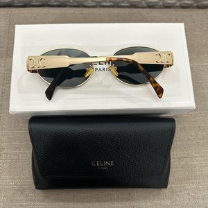 Celine Triomphe Metal Sunglasses